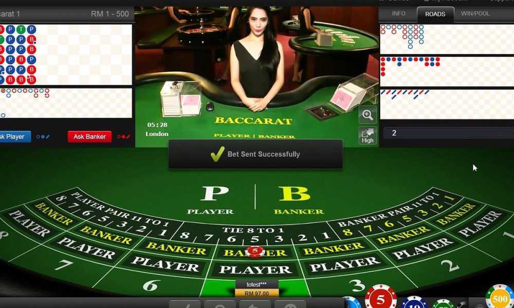 casino online baccarat, juegos, multimedia