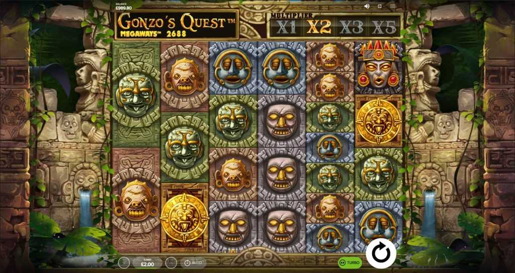 Juego Gonzo's Quest Megaways 